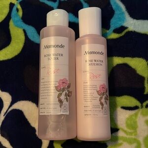 Mamonde Rose Water Toner and Emulsion